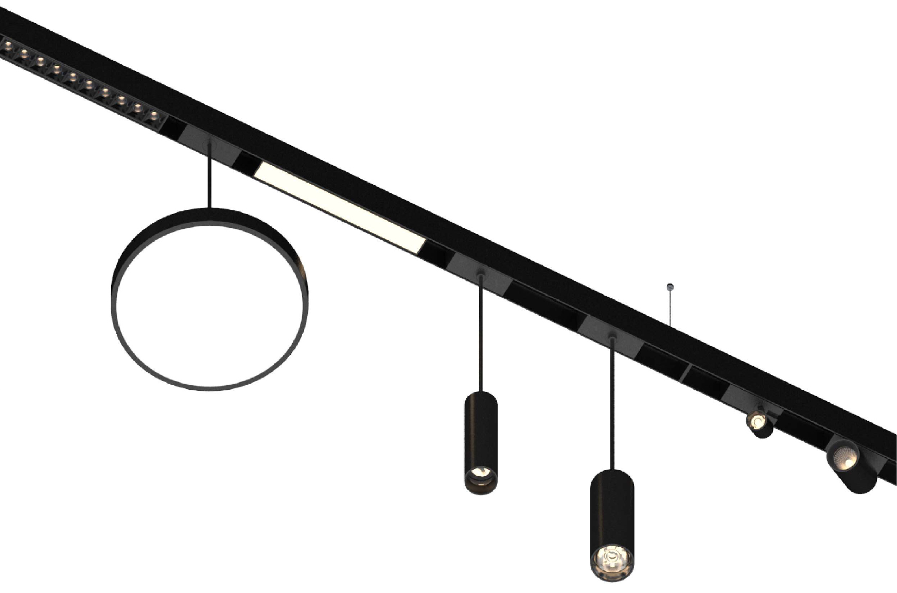 LED strømskinner, LED spot, LED loftlamer, lineær LED lyssystemer fra NEKO DELUX DENMARK